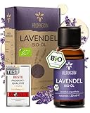 Heldengrün® BIO Lavendelöl [100% NATURREIN] Lavandula angustifolia -...