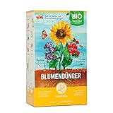 Plantura Bio Blumendünger mit 3 Monaten Langzeitwirkung, 1,5 kg, für den...