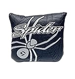 TaylorMade Spider X Chalk Mallet Putter Schlägerhaube, Schwarz