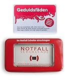 Liebeskummerpillen Schokoladen und Geduldsfäden für den Notfall, 2er-Set