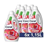 Coral Dufterlebnis Colorwaschmittel Kirschblüte & Pfirsich...