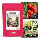 GREEN ORO TOMATO POWER 1,5KG – Spezialdünger für Tomaten, Paprika,...