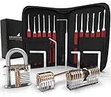 Meistergut DAS ORIGINAL XXL Profi Lockpicking Set mit Deutscher...