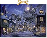Wandkalender: Magisches Weihnachtsdorf