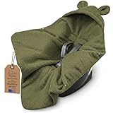 Einschlagdecke Babyschale Baby Decke Teddy Plüsch - Winterschlafsack...