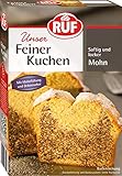 RUF Feiner Mohnkuchen, Backmischung für einen Rührkuchen mit herzhafter...