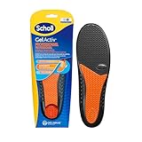 Scholl GelActiv Professional Einlegesohlen – Arbeitsschuhe für Herren...