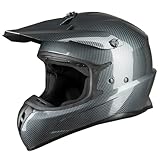 Favoto Motocrosshelm Fullface Erwachsene Carbon - Downhill Cross Helm ECE...