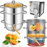 KARL HAUSMANN Dampfentsafter aus Edelstahl - 5L - Entsafter für alle...