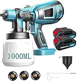 Akku Farbsprühsystem, Kompatibel mit Makita 18V Akkus, Elektro...