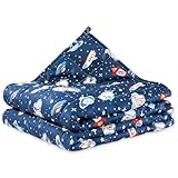 4FIZJO Gewichtsdecke Kinder 4 kg 100x150 cm, Therapiedecke, für...