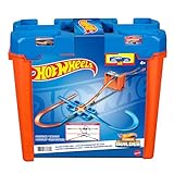 Hot Wheels Bahn Track Builder, Autorennbahn Bauset für Hot Wheels Autos,...