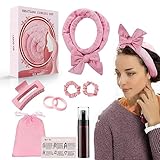 Locken Ohne Hitze,Heatless Curls Band Set Rutschfest Lockenwickler über...