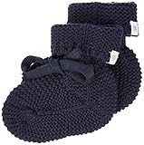 Noppies Baby Unisex Kinder U Booties knit Nelson, Navy C166,...