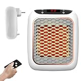 KQWVZ Mini Heizlüfter Steckdose, 800W Steckdosen Heizlüfter mit...