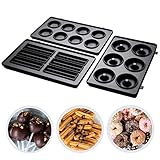 Russell Hobbs Zusatzplatten 3er Set [Cake Pop, Mini Donut & Churros]...