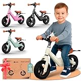 Mallie® sicheres Kinder Laufrad ab 2 Jahre I Inkl. Klingel & Spritzschutz...