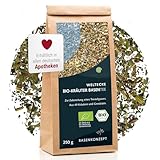 Weltecke Bio-Basen-Tee lose aus 49 Kräutern 250 g | Basischer-Kräuter-Tee...