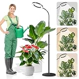 Dhapy Pflanzenlampe LED Vollspektrum, Grow Lampe für Zimmerpflanzen, Grow...