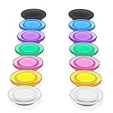 ZDZBLX Magnete für Magnettafel, 14 Stück 7 Farben Magnete Stark, Magnete...