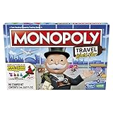 Hasbro Gaming Monopoly Travel World Tour Gesellschaftsspiel für Familien...