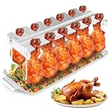 xinrongda Hähnchenschenkel Halter Grill Zubehör für Backofen & Grill,...