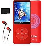 MP3-Player, Musik-Player mit 16GB Micro SD Karte, Ultra Slim Musik-Player...