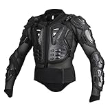 Motorrad Schutz Jacke Atmungsaktiv Einstellbar Brustschutz Sport Fallschutz...