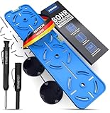 STONE REEF Bohrschablone für Steckdosen [inkl. Tieflochmarker] Perfekt...