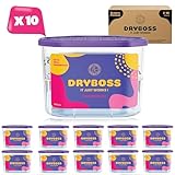 DRYBOSS Luftentfeuchter 30er Boxen-Pack Raumentfeuchter mit Granulat ohne...