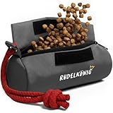 Rudelkönig Futterbeutel für Hunde - Apportierbeutel für Hundetraining -...
