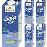 Alnatura Soja Drink ungesüßt SojaDrink 1000 milliliter x 5 Stück