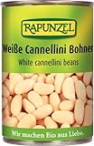 Rapunzel Weiße Cannellini Bohnen in der Dose, 3er Pack (3 x 400 g) - Bio