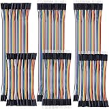 GTIWUNG 6 Stück 40Pin Jumper Wire Kabel, Breadboard Ribbon Cables, 10cm &...