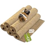 napfpower Hanfmatten für Nager (5 STK.) - Größe 100 cm x 50 cm, 5 mm...