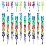 HONITANO Stapelbare Bleistifte 15 Stück Bär Design Holzbleistifte...