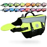 VIVAGLORY Front Float Schwimmweste Hund, Hundeschwimmweste für Bootfahren,...