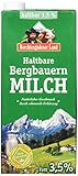 Berchtesgadener Land Haltbare Bergbauern-Milch, 3.5% Fett, 12er Pack (12 x...