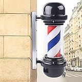 20' Barbers Pole LED-Licht rot weiß blau Streifen rotierendes Licht...