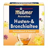 Meßmer Husten- und Bronchialtee | hustenlösend & lindernd | 9 Teebeutel |...