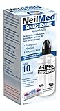 NeilMed Nasendusche + 10 Beutel Nasenspülsalz – Nasenspülung,...