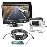 Carmedien cm-DKRFS3 Twin Rückfahrsystem 12V 24V Dual Rückfahrkamerasystem...