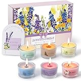 Fulasofia Duftkerzen Geschenkset, 6er Set Duftkerze, Duftkerzen im Glas,...