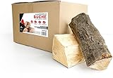 RHINOROCK® 20 kg Premium Brennholz Buche – Ofenfertiges Kaminholz &...