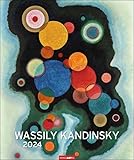 Wassily Kandinsky Edition Kalender 2024. Kunstvoller Wand-Kalender mit...