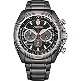 CITIZEN Herren Analog Japanisches Quarzwerk Uhr mit Edelstahl Armband...