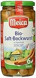 Meica Bio-Saft-Bockwurst in Eigenhaut extra zart, 6 Stück, 380 g