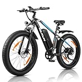 VARUN 26' * 4.0' E-Bike, Elektrofahrrad mit 250W Motor, Fat Tyre...