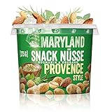 Maryland Snack Nüsse Provence 275g Becher – Mediterran gewürzte...