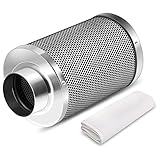 Dasing 100mm Luftkohlefilter, Geruchskontrolle Kohlenstofffilter,...